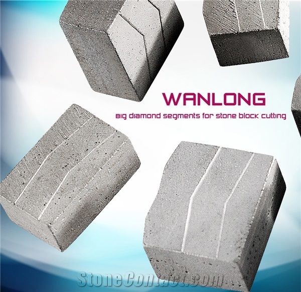 Multi Blade Stone Cutting Diamond Segment Used in Granite Sandstone Basalt Andesite Diamond Saw Blades