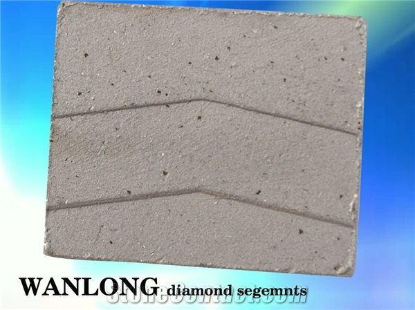 Multi Blade Stone Cutting Diamond Segment Used in Granite Sandstone Basalt Andesite Diamond Saw Blades