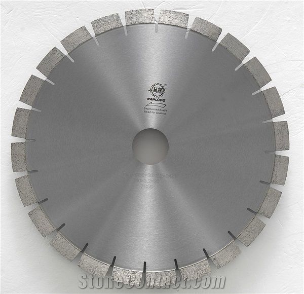 “Short” Fan Shape Edge Cutting Silent Unsilent Blade and Diamond Segment 300-3000mm for Granite Marble Andesite Sandstone Basalt
