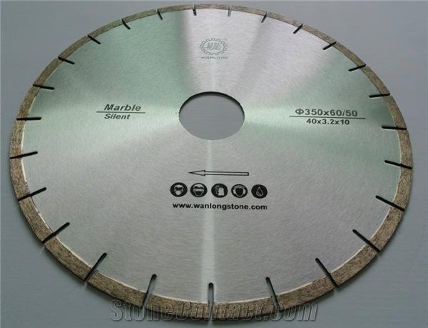 “Short” Fan Shape Edge Cutting Silent Unsilent Blade and Diamond Segment 300-3000mm for Granite Marble Andesite Sandstone Basalt