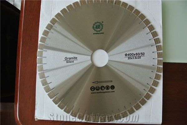 “Short” Fan Shape Edge Cutting Silent Unsilent Blade and Diamond Segment 300-3000mm for Granite Marble Andesite Sandstone Basalt