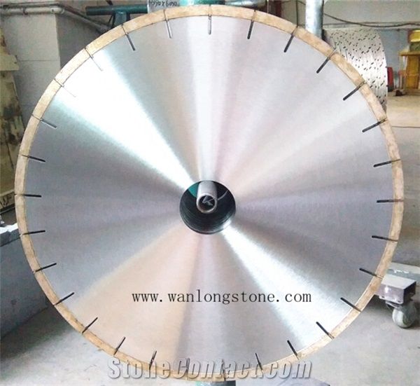 “Short” Fan Shape Edge Cutting Silent Unsilent Blade and Diamond Segment 300-3000mm for Granite Marble Andesite Sandstone Basalt