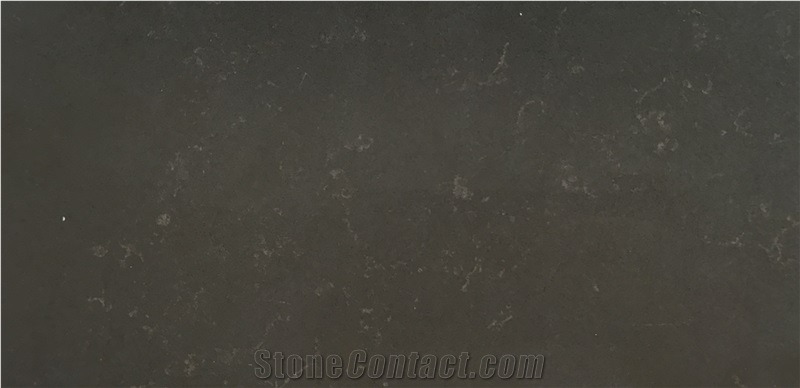 Engineered/Artificial Quartz Stone Brownie Marble Look Solid Surface Polished Slab for Flooring Tile Wall Panel Countertop Kitchen Vanity