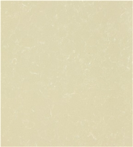 Engineered/Artificial Quartz Stone Crema Mafil Marble Look Solid Surface Polished Slab for Flooring Tile Wall Panel