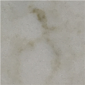 Engineered/Artificial Quartz Stone Frosty Carria Marble Look Solid Surface Polished Slab for Tile Wall Panel Mosaic for Interior Decoration
