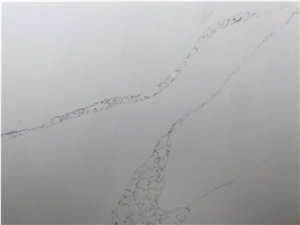 Engineered/Artificial Quartz Stone Shyras Marble Look Solid Surface Polished Slab for Flooring Tile Wall Panel Countertop Kitchen Bathroom