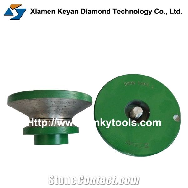 E Shape Edge Grinding Wheel, Edge Profiling Router