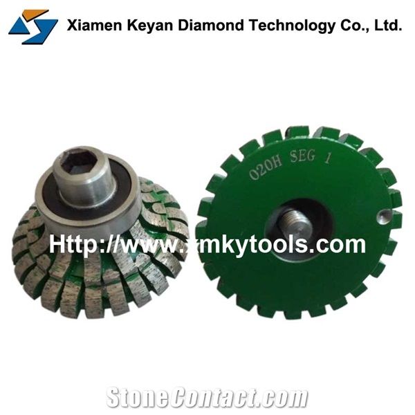 O Shape Segmented High Quality Stone Edge Shaping Wheels