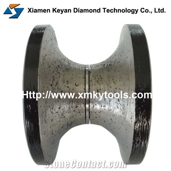 V Shape Rim Profile Wheel Using for Marbles or Granites