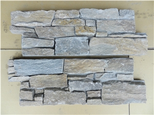Chinese Cheap Yellow Wall Cladding;Cultural Cement Stone Veneer