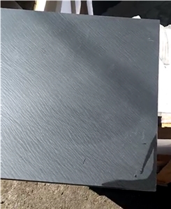 Classical Backyard Use Black Dark Honed Slate Floor Tiles Classical Backyard Use Black Dark Honed Slate Floor Tiles