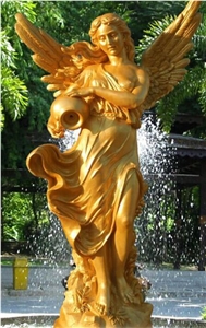 Inexpensive Fibreglass Sculpture Water Fountain