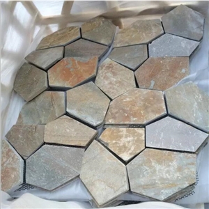 Natural Slate Cheap Patio Paver Stones for Sale,Natural Stones for Exterior Wall House,Outside Concrete Stone Wall Covering