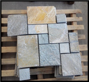 Natural Slate Cheap Patio Paver Stones for Sale,Natural Stones for Exterior Wall House,Outside Concrete Stone Wall Covering