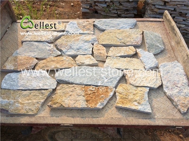 Cement Wall Stacked Stone Wall Decorative Stone Veneer Loose Stone Wall Ledge Stone