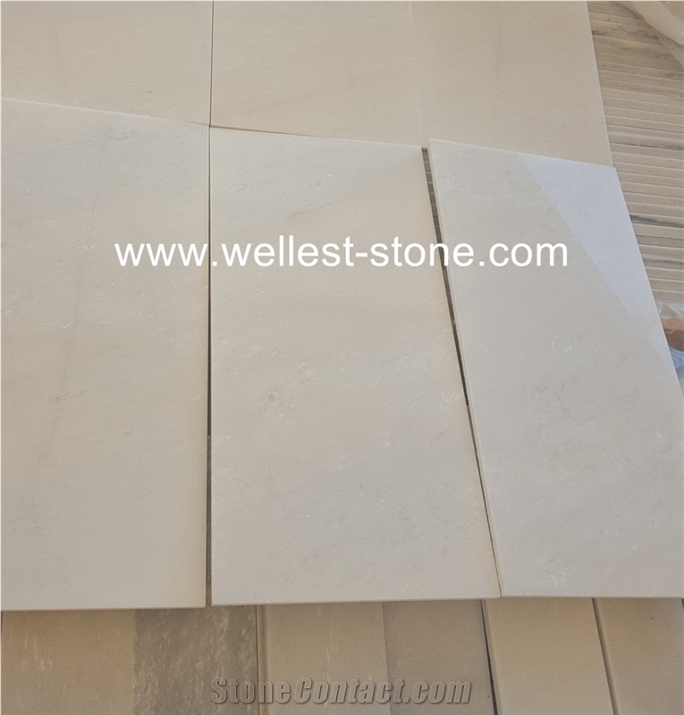 Chinese Snow White Marble Tile, Natural Marble House Floor Paver, Wall Covering Polished Marble Tile