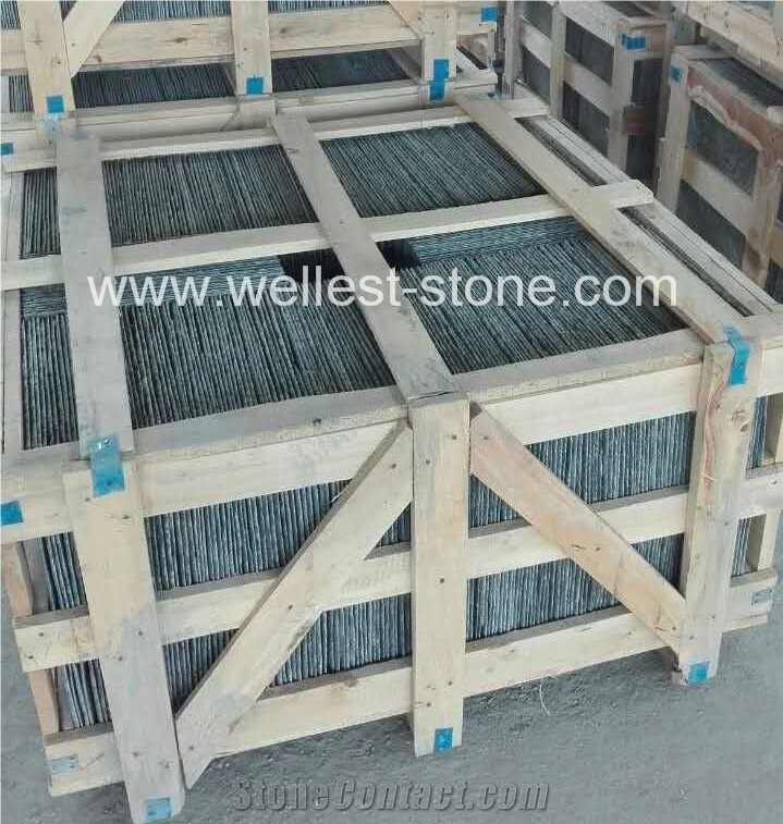 Factory Price Natural Grey Slate House Roof Covering Tile/House Top Surface Decorative Covering Thin Tile