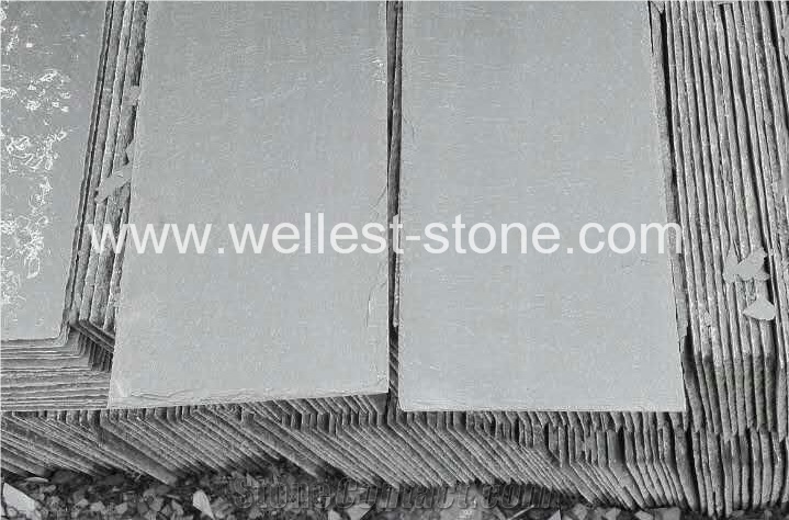 Factory Price Natural Grey Slate House Roof Covering Tile/House Top Surface Decorative Covering Thin Tile