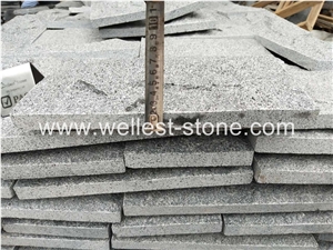 G654 Sesame Black Granite Mushroom Surface Exterior Wall Decorative Granite Tile Garden External Mushroom Tile