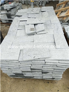 G654 Sesame Black Granite Mushroom Surface Exterior Wall Decorative Granite Tile Garden External Mushroom Tile