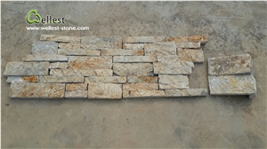 Natural Stone Cement Stacked Stone Veneer, Loose Split Stone Wall Stone