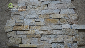 Natural Stone Cement Stacked Stone Veneer, Loose Split Stone Wall Stone