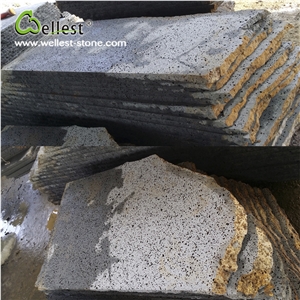 Natural Volcanic Rock Stone Tile Wall Covering Stone Tile Outdoor Floor Paver