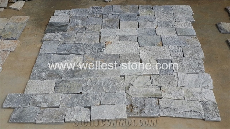 Natural Wall Stone Veneer, Water Roll Loose Stone Wall Covering Veneer,Wall Decoration Ledge Stone