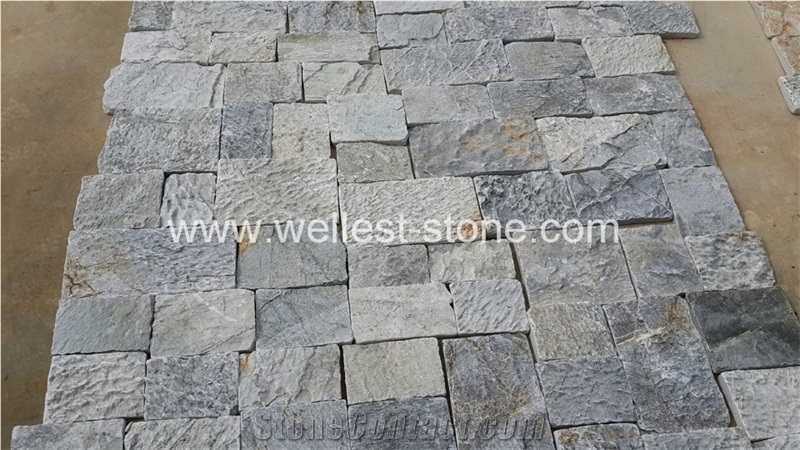 Natural Wall Stone Veneer, Water Roll Loose Stone Wall Covering Veneer,Wall Decoration Ledge Stone