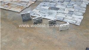 Natural Wall Stone Veneer, Water Roll Loose Stone Wall Covering Veneer,Wall Decoration Ledge Stone