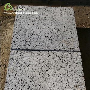 Wellest Natural Volcanic Rock Stone Floor Paver Tile Lava Stone Wall Decorative Tile for Sale