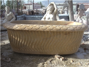 Marble Bathtub with Legs