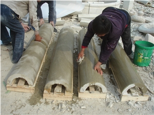 Sandstone Hollow Column for Construction