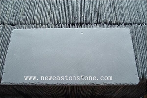 China Dark Grey Black Slate Roofing Tile for Sale