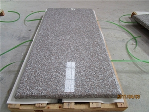 China G664 Granite Tombstone & Monument, China Pink Granite / Mistry Brown Gravestone & Monument