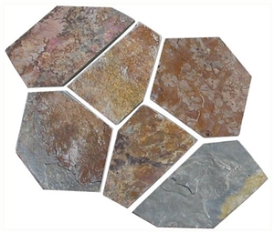 China Slate Flagstone, Random Flagstones, Irregular Flagstones