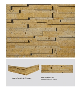 Dfx - 1015p, Yellow Culture Stone, Surface Natural Ledger Panels