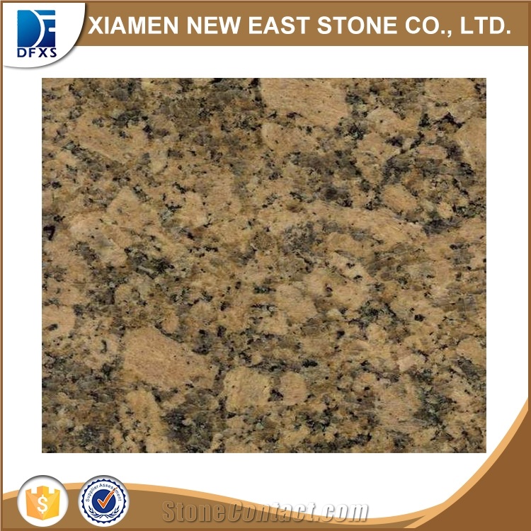 Giallo Fiorito Yellow Granite Slabs & Tiles, Amarelo Florenca Granite / Brazil Yellow Granite Slabs & Tiles