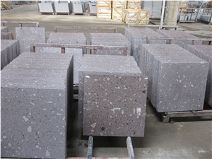 Purple Shell/Violet Ocean Blue Granite Polished Tiles for Floor