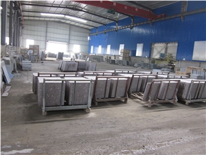 Purple Shell/Violet Ocean Blue Granite Polished Tiles for Floor