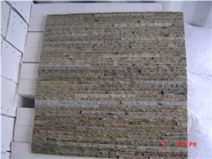 Slim Profile Ledge Stone, Ledger Panels, China Slate Culture Stone, Thin Stone Veneer