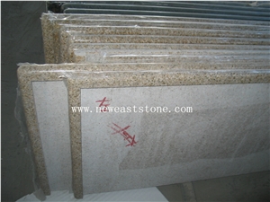 Yellow Rust Granite,Desert Gold,Giallo Fantasia Giallo Rustic Used Granite Polished Kitchen Counter Tops Manufacturers