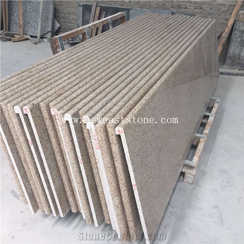 Yellow Rust Granite,Desert Gold,Giallo Fantasia Giallo Rustic Used Granite Polished Kitchen Counter Tops Manufacturers
