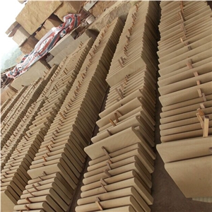 China Pure Golden Yellow Sandstone Slabs & Tiles/Sandstone Tiles/Sandstone Slabs/Sandstone Floor Tiles