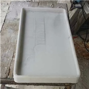 Guangxi White Marble Shower Trays,China Carrara White Marble Shower Bases,Non-Slip Guangxi White Marble Shower Trays Guangxi White Marble Shower Trays,China Carrara White Marble Shower Bases,Non-Slip Guangxi White Marble Shower Trays