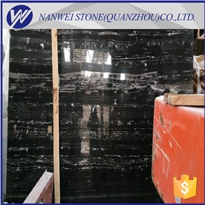 Silver Dragon Marble Tiles and Slabs China Black Color Marble Stone Material