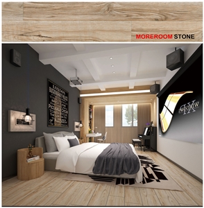 Bedrooom Wood Grain Looking Ceramics Tiles for Flooring Bedrooom Wood Grain Looking Ceramics Tiles for Flooring