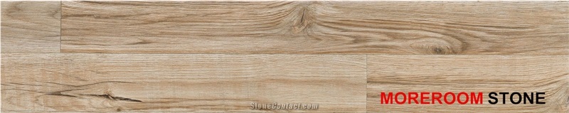 Bedrooom Wood Grain Looking Ceramics Tiles for Flooring