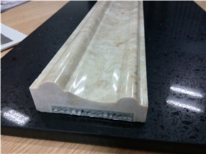 Custom Design Competitive Price Marble Skirting Stone Border Line