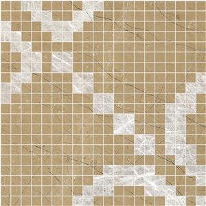 Export Natural Marble Mosaic Tiles for Kitchen Floor